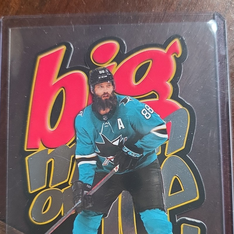 Upper Deck Skybox Metal Universe 2021-22 Brent Burns Big Man on Ice #BM-22