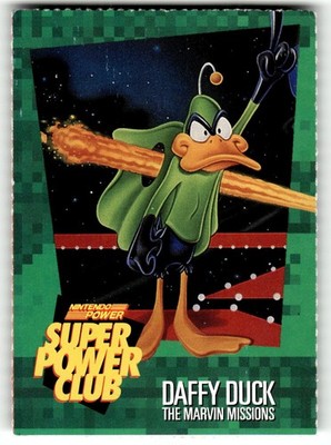 Nintendo Super Power Club Daffy Duck The Marvin Missions #114