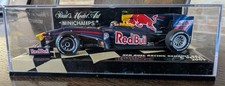 MINICHAMPS RB5 2009 F1 Red Bull Display Model 1/43 Unused Mint Collectible