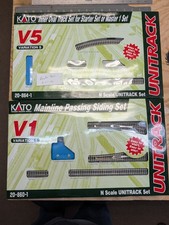 N Scale Kato V1 V5 UNITRACK Full Oval And Siding Track Set NEW
