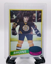 1980-81 Topps Ray Bourque Rookie Card RC #140 Boston Bruins HOF Vintage NHL. rookie card picture
