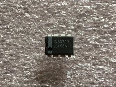 93C56N IC CMOS EEPROM 2K BIT 256 X 8 8-PIN DIP NATIONAL SEMI. (LOT OF 1)