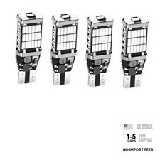 4 PCS LED Reverse Lights - T15 4014 45SMD 6500K - Super Bright Turn Signal - Red
