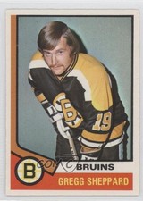 1974-75 O-Pee-Chee Gregg Sheppard #184 0a6