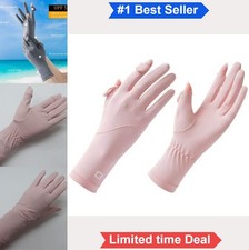 UPF 50 Sun Gloves for Women Lightweight Cooling UV Protection Driving Gloves