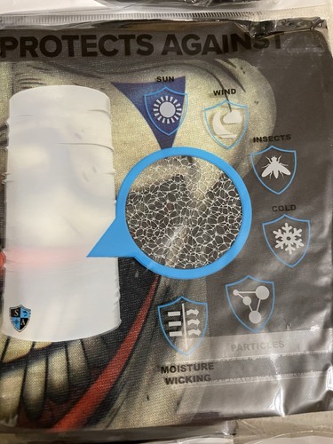 48 PACK Salt Armour SA Joker Face Mask Shields Face shield 48 MASKS LOW PRICE - 第 5/8 張圖片
