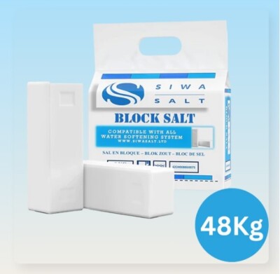 6er Pack 12 Block Salzwasserenthärter für Harveys 100% rein natürlich UK Salzblock