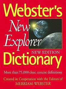 Webster's New Explorer Dictionary von Federal Street Pr | Buch | Zustand gut