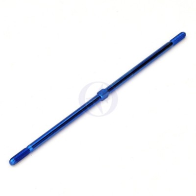 PD1757 Thunder Tiger Rechts-Links-Gewinde-Stange 3,5x126mm Titan, Blau (1) TRA^
