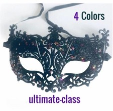 Foxy Eyes Latex Face Mask Halloween Party Dominatrix Goth Punk Femdom Accessory