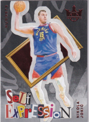 2024-25 Panini Court Kings NBA No. 26 Nikola Jokic Self Expressions Red 125/149