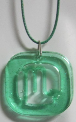 Scorpio Zodiac Resin Necklace - Picture 4 of 9