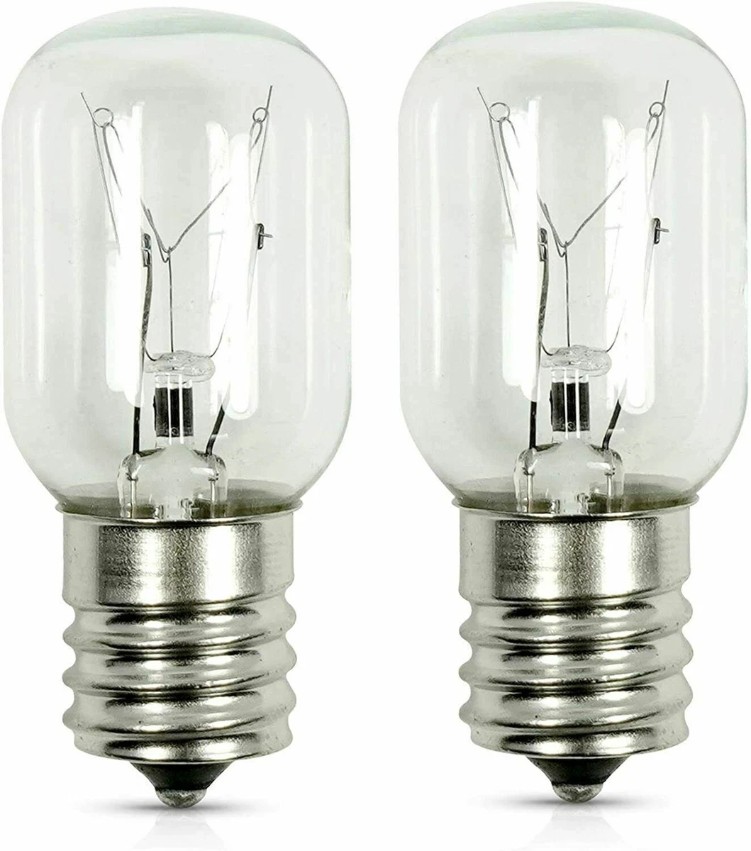 New 2 Pack Genuine OEM Whirlpool Light Bulb 8206232A 40 watt