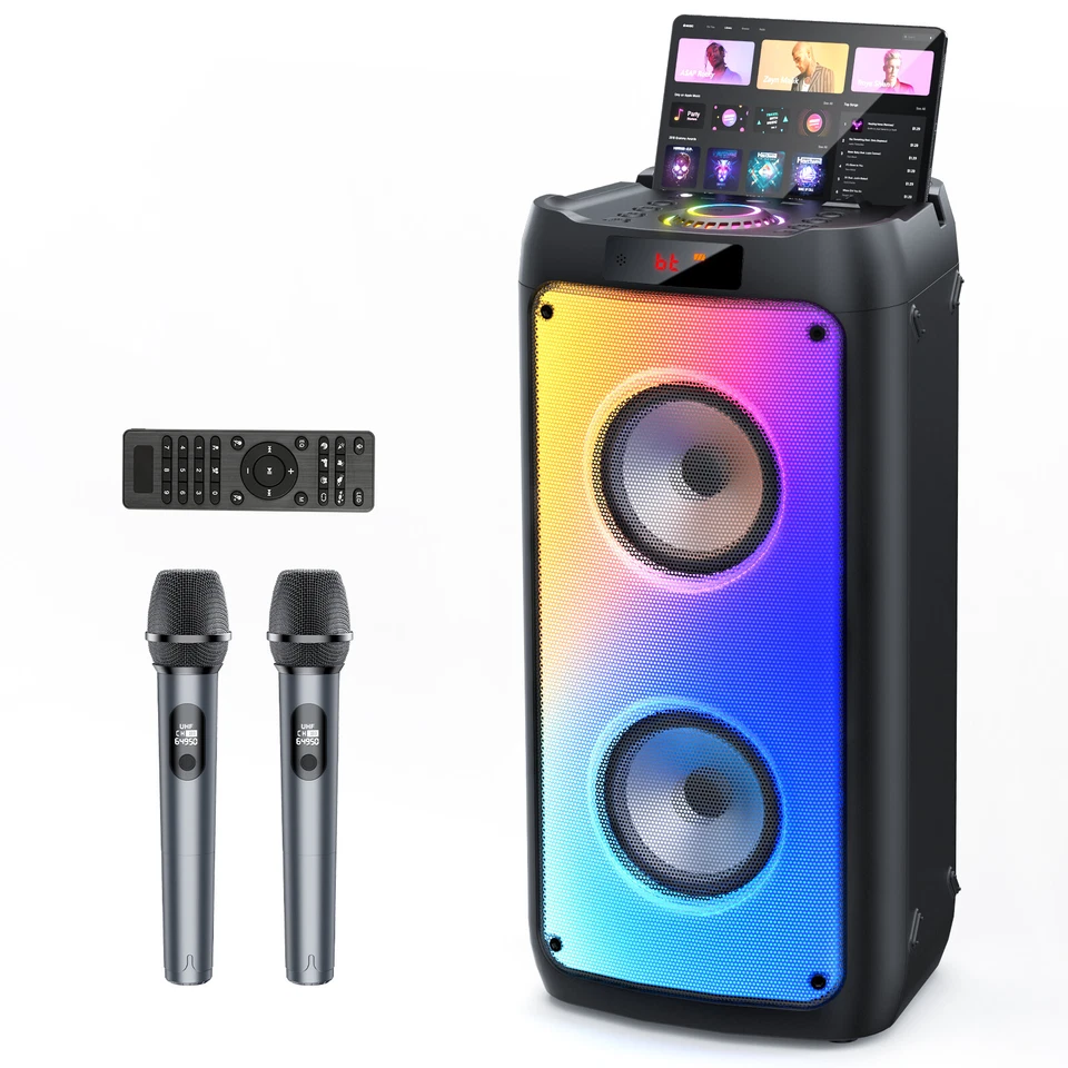 JYX Party Karaoke Machine,Powerful Bluetooth Speaker,For Wedding/Party/Birthday - Image 3 of 4