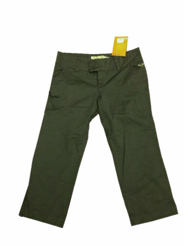Pantalon Cargo Femme Vert Toile - Taille 40/42 - Neuf Avec étiquette - Coton Mixte