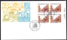 🍁Canada   #724 URpb   "ROW HOUSES SCENE"   Brand New 1978  First Day Cover