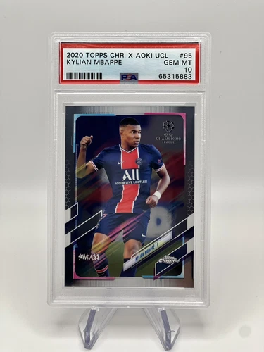 Kylian Mbapp 2020 Topps Chrome Kylian Mbapp #95