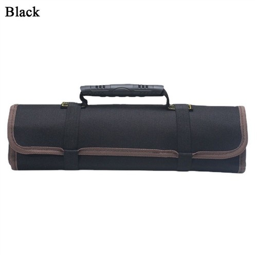 Tool Roll Organizer Storage Repair Tool Bag Oxford Cloth Roll Up Toolkit Pouch - Picture 12 of 27