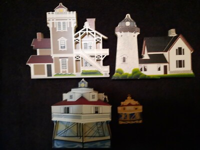 Lot of  3 Sheila Collectibles Lighthouses