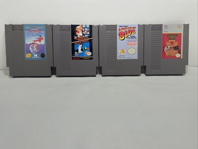 A Boy And His Blob Mario Bros/Duck Hunt Karate Champ & Jordan Vs Bird NES Bundle