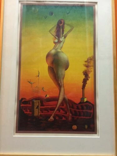 Kunstdrucke Rudolf Hausner