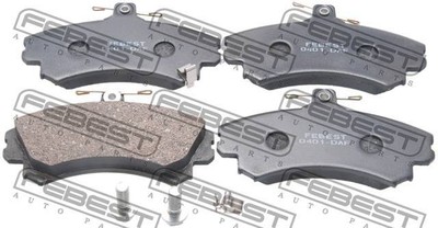 MZ690336 - Pad kit, disc brake, front - kit (including bolts) fits for volvo,...