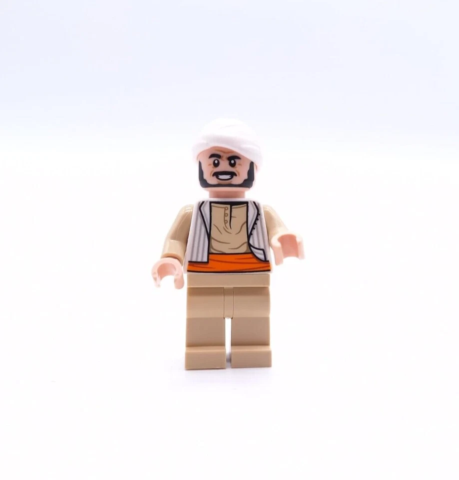 LEGO Indiana Jones Minifigur Sallah aus Set 77013 iaj051 NEU John Rhys-Davies - Bild 2 von 4