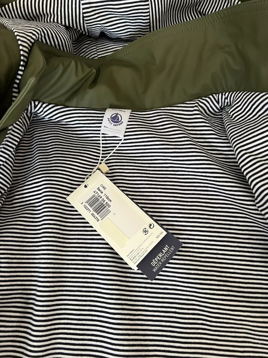 New Petit Bateau Parka for Boy Size T5 eBay