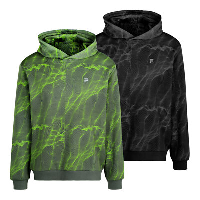 FILA Herren Hoodie Kapuzenpullover Sportsweatshirt Sporthoodie Redford AOP Hoody