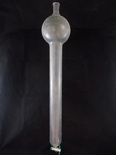 CHEMGLASS Plastic Coated Chromatography Column 24/40 2”ID 18”EL 1000mL Reservoir