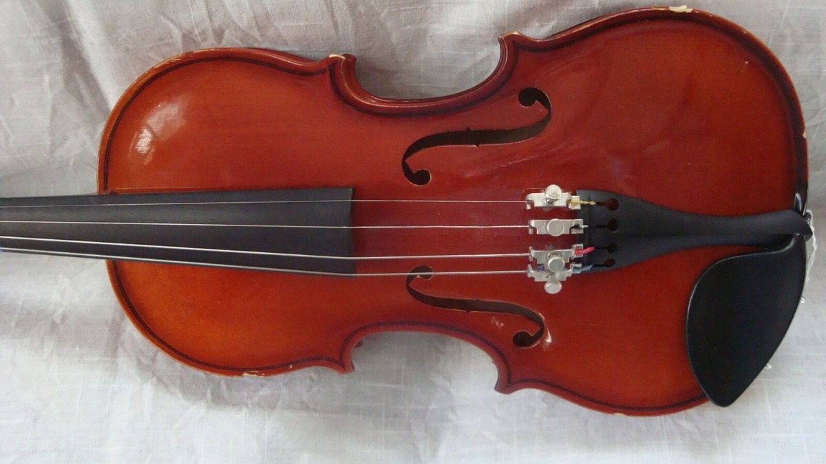 Strunal 220 1/4 Series #03092407 Violin w/ Case & Glasser Bow | eBay