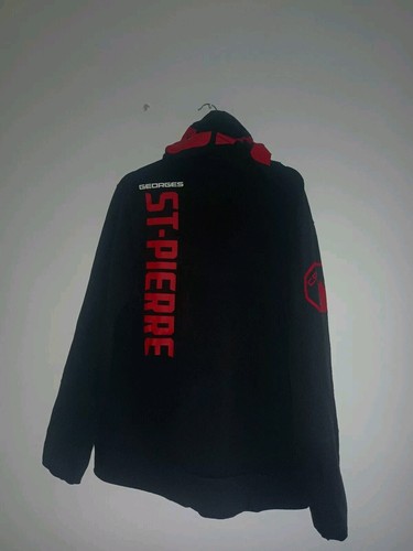 UFC Authentic George St- Pierre Fight Night Walk Out Reebok Adult XL GSP - Picture 6 of 8