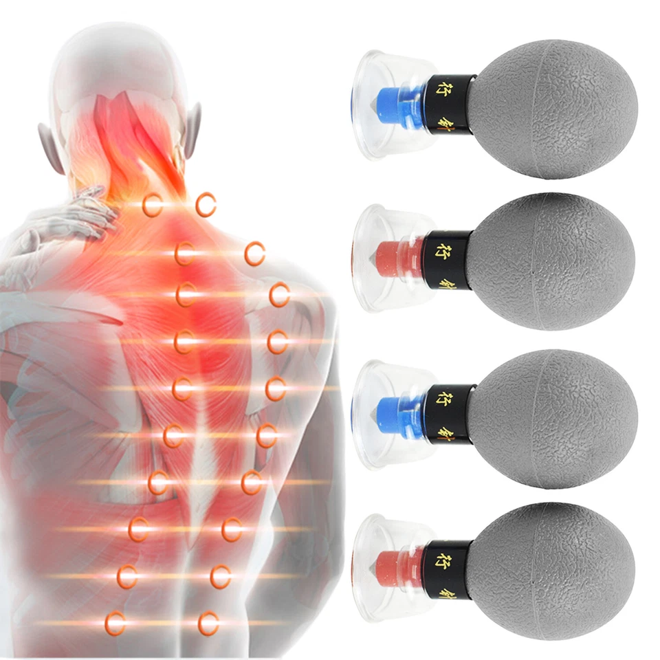 18 / 12 PCS 五行针 Magnetic Acupressure Suction Cup for Self Treatment Wu Xing Zhen - Image 3 of 4