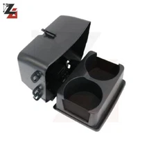 Center Console Cup Holder Rear Seats Black fit for Ford Explorer 2016-2019 Use