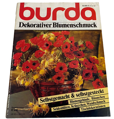 Vintage ANNA Burda Knitting & Needlecrafts Magazine 2018,German Edition