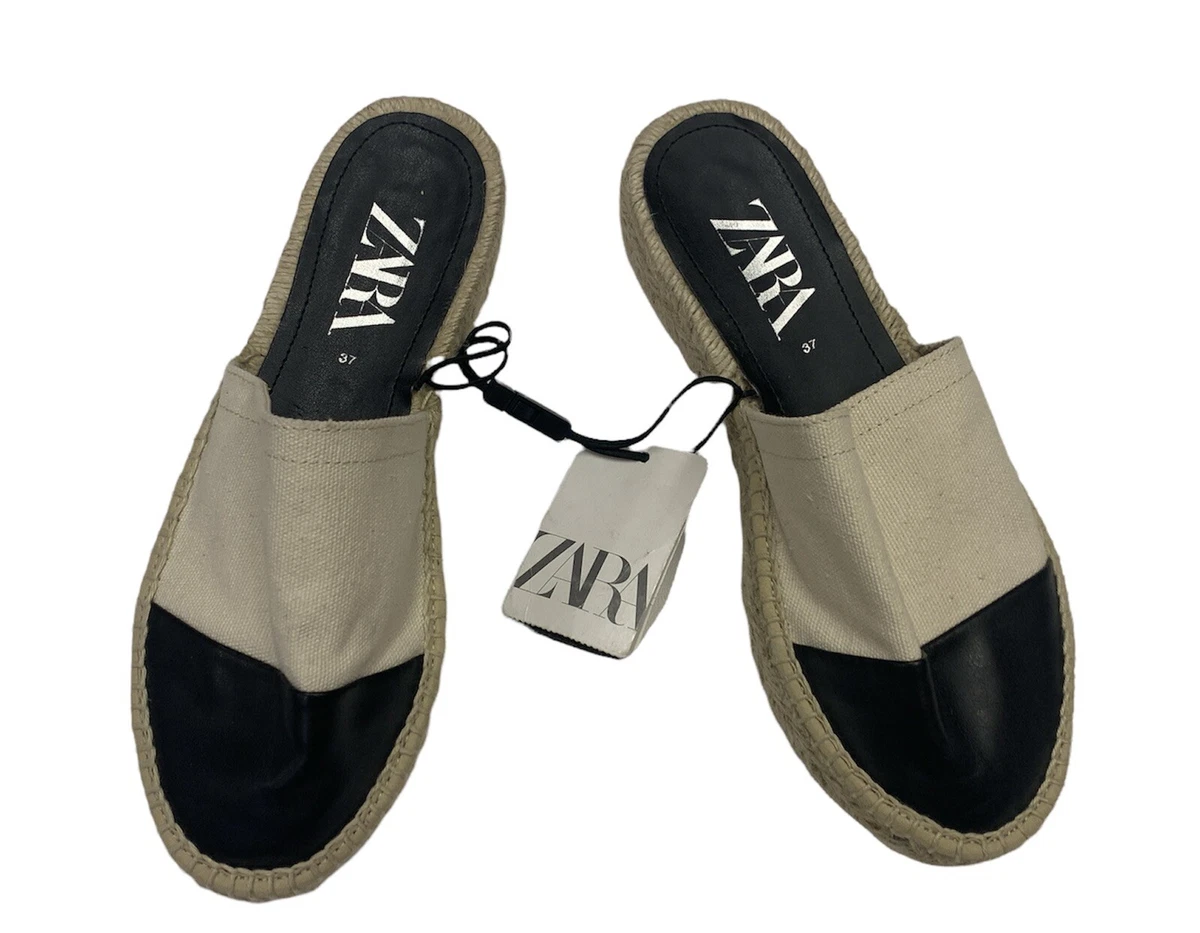 Zara deals black espadrilles