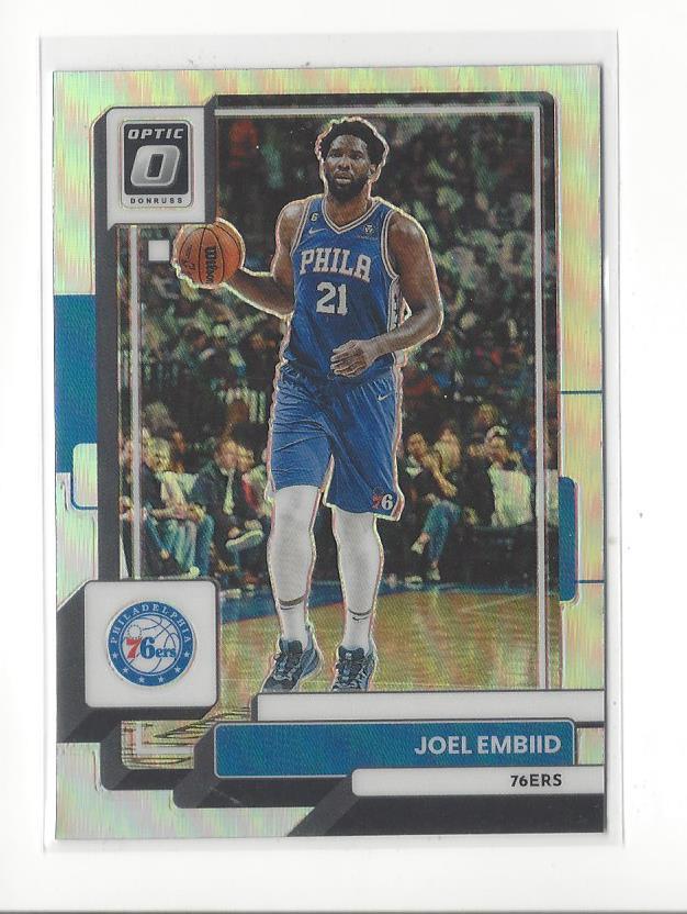 2022-23 Donruss Optic Holo Prizm #27 Joel Embiid 76ers