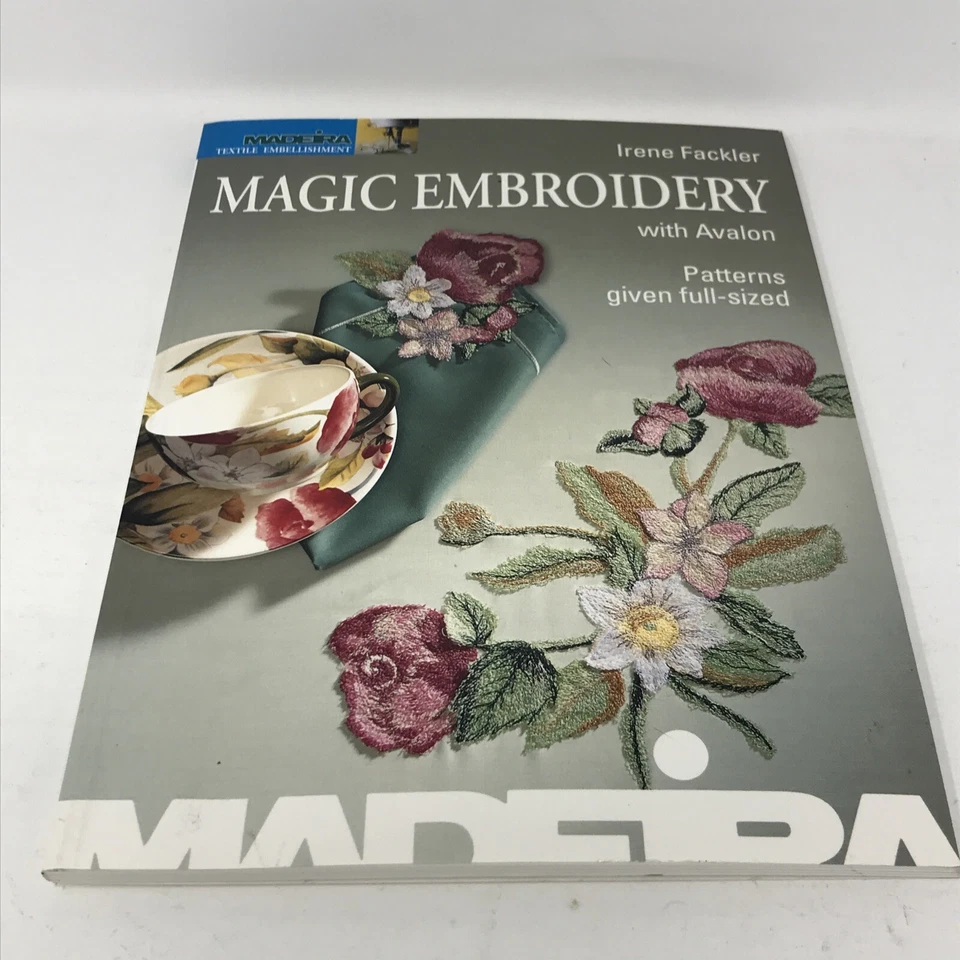 Magic Embroidery With Avalon By Irene Fackler PB Book with Patterns - Image 2 of 4