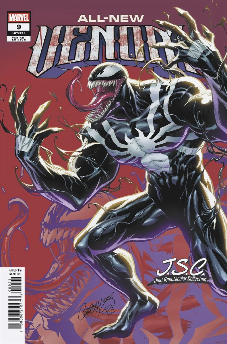 ALL NEW VENOM #9 J SCOTT CAMPBELL VARIANT MARVEL COMICS NM 2025 | eBay