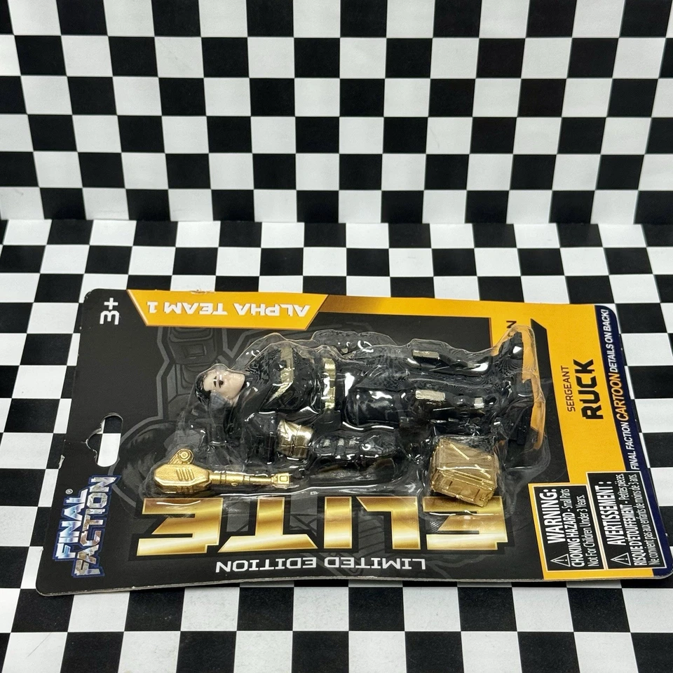 NUEVA FIGURA DE ACCIÓN EDICIÓN LIMITADA FINAL FACTION ALPHA TEAM 1 RUCK EDICIÓN LIMITADA Foto 3 de 4