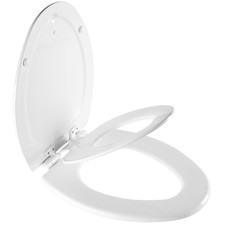 NextStep2 Toilet Seat with Built-In Potty Training Seat, Slow-Close, Removabl...