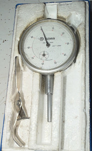 Yuasa Dial Indicator No. 200-005 Gauge .001"-1.000" Precision Measuring Tool