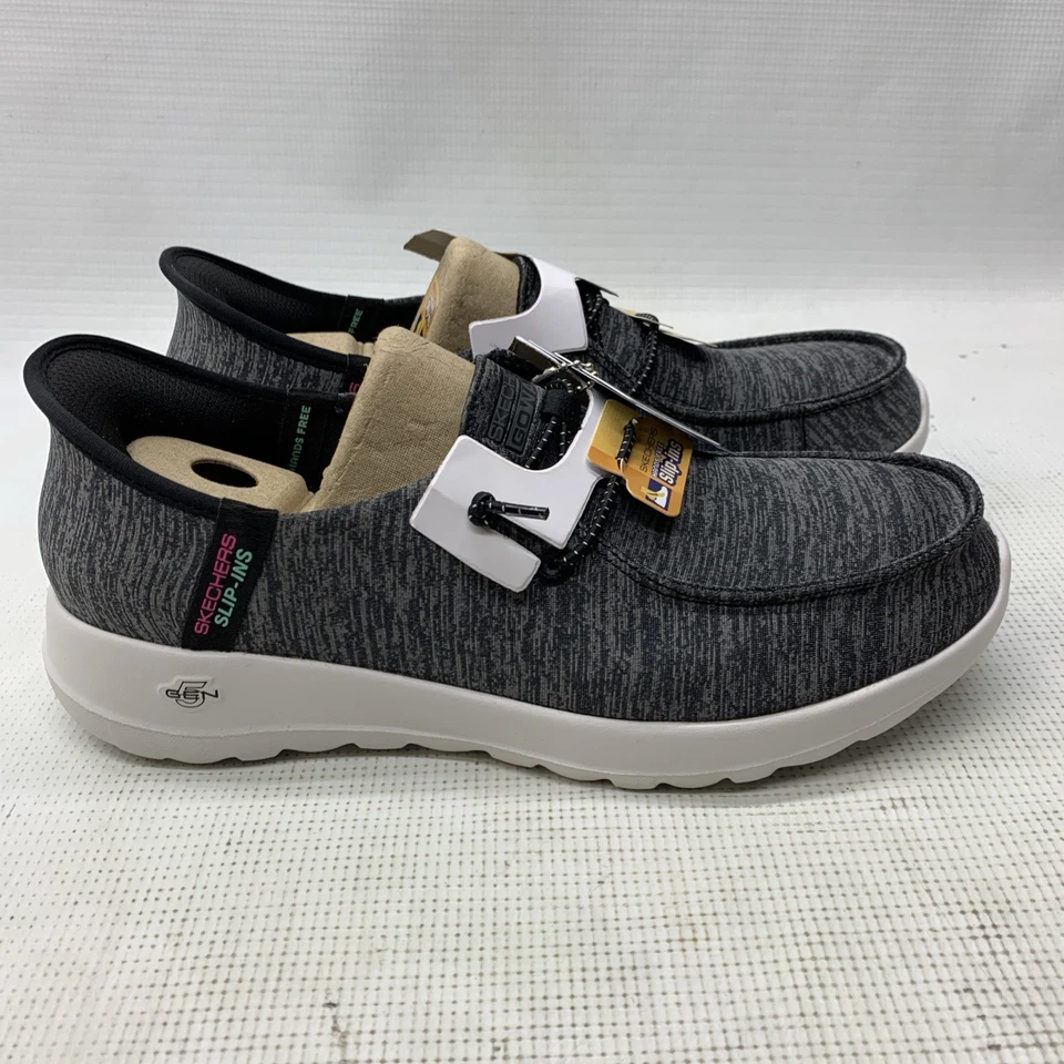 Zapatilla deportiva Skechers GoWalk Joy Ibis para mujer manos libres sin cordones 124646 talla 8 Foto 3 de 4