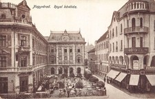 L509 Romania Nagyvarad Oradea 1916 Royal Cafe vintage postcard
