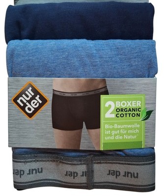 Nur Der Organic Cotton Herren Boxer/Boxershorts/Pants 2er Pack