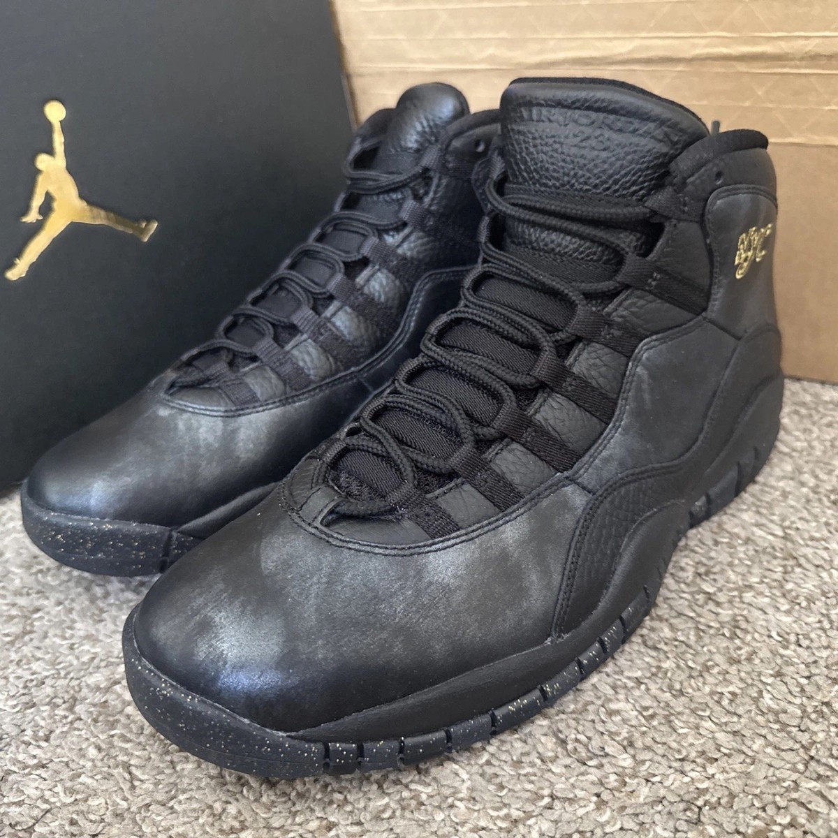 AIR JORDAN RETRO 10 ブラック 10サイズ Jordan 10 Retro NYC 2016 Size 11 Brand New 310805-012 New