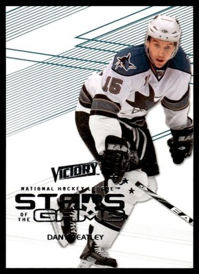 2010-11 Upper Deck Victory Stars of the Game Dany Heatley San Jose Sharks