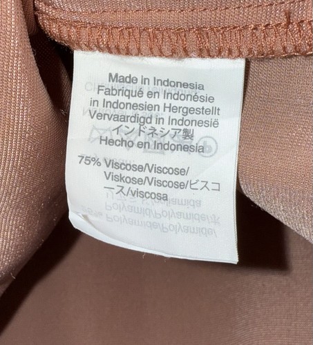 Madewell Samt Tulpenärmel Rüschen Top Afterglow rot Gr. XL Y2K Boho V-Ausschnitt - Bild 5 von 5