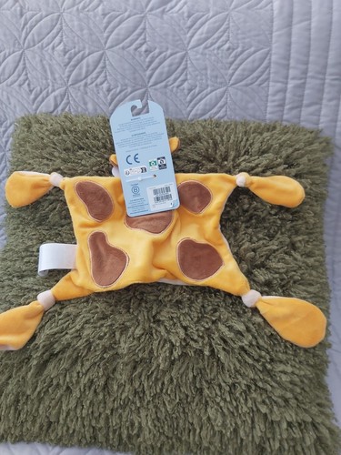 BNWT JOJO MAMAN BEBE YELLOW SPOTTY GIRAFFE BABY COMFORTER BLANKIE SOOTHER CUTE - Bild 4 von 9