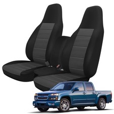 Truck Seat Cover, Compatible with 2004-2012 Chevy Colorado/GMC Canyon Front 6...